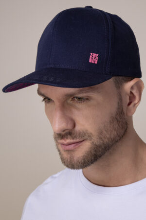 Boné Adulto Stiff Cap Original Tusker Marinho/Pink