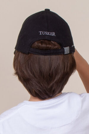 Boné Infantil  Stiff Cap Original Tusker Preto/Chumbo