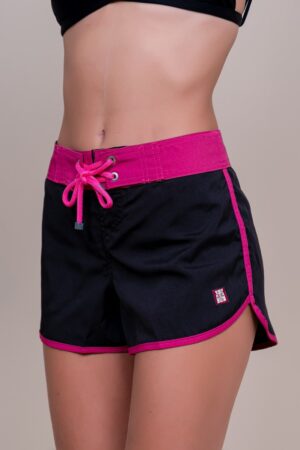 Short Adulto California Feminino Preto