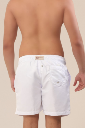 Short Adulto Liso Branco